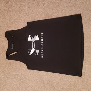 Under Armour Girl's Black Tank